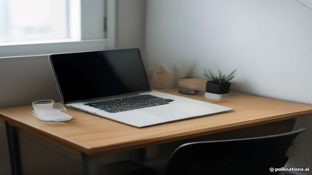 A professional desk setup symbolizing cybersecurity protection for personal data.