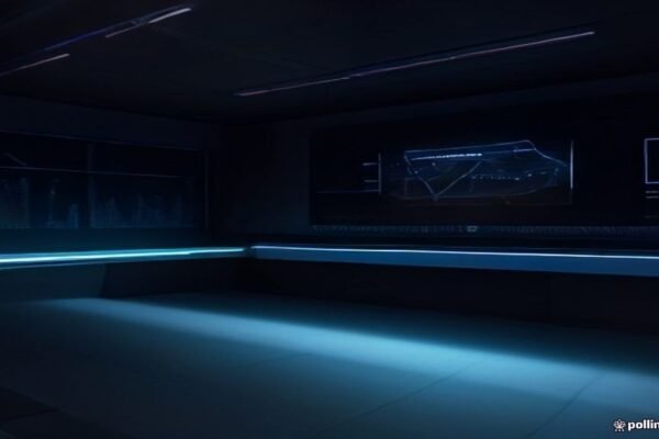 A digital representation of data security and tokenization technology.